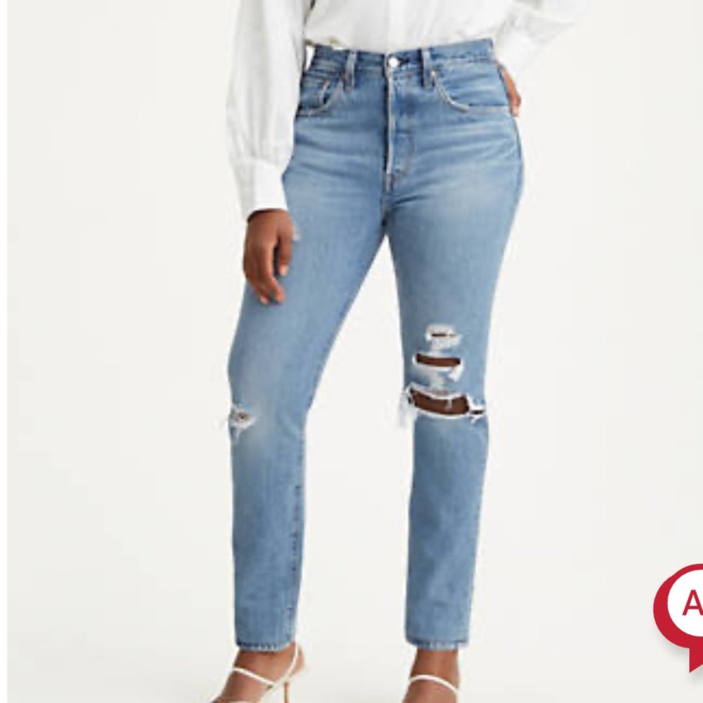 Levis 501 Skinny Womens Jeans